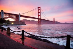 San Franciscos Wahrzeichen: Die Golden Gate Bridge (Bild: Pixabay)