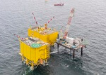 Jack Up Barge supports German offshore wind grid connections