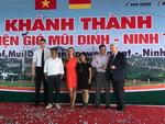 Feierliche Eröffnung des Windparks “Mui Dinh”