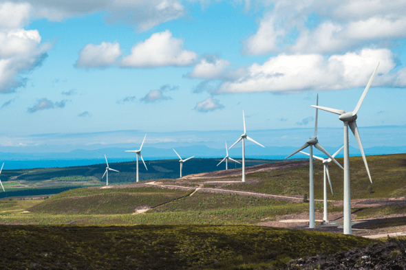 The Berry Burn Wind Farm in Moray, Scotland, where Airvolution are proposing an extension of up to 10 turbines (Image: Statkraft/Airvolution)