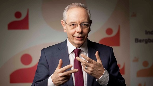 Michael Vassiliadis, Vorsitzender der IG BCE (Bild:   Helge Krückeberg)