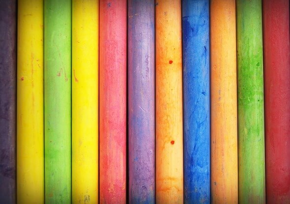 The political color spectrum in the U.S. is not as colorful as shown here (Image: Pixabay)