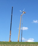 Die Antaris 12 kW Windanlage auf 30m!