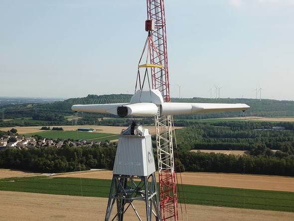 The wind turbine Vertical Sky® (Image: Agile Wind Power)