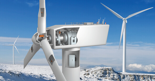 Weidmüller stellt mit BLADEcontrol® ein innovatives System zur Überwachung der Rotorblätter von Windenergieanlagen bereit (Alle Bilder: Weidmüller)