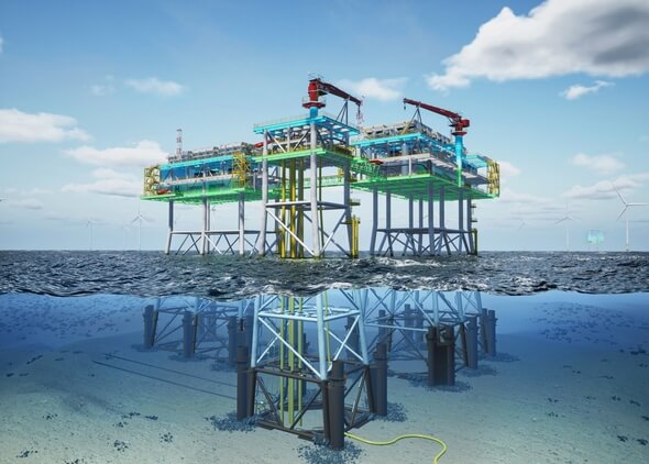 Experten von Tractebel Overdick und Partnerunternehmen entwickelten das weltweit erste Konzept für eine dedizierte offshore Infrastruktur auf Basis von Wasserstoff-Kavernen (Bild: Tractebel Overdick)