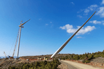 Griechischer Windpark nimmt Gestalt an