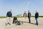 Härtetest bestanden: Drohneninspektion von ENERTRAG Betrieb überzeugt ersten Kunden live im Windfeld