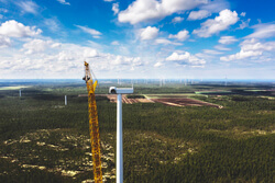Windpark Juurakko, Finnland (Bild: Joona Mäki/Huuru Media)