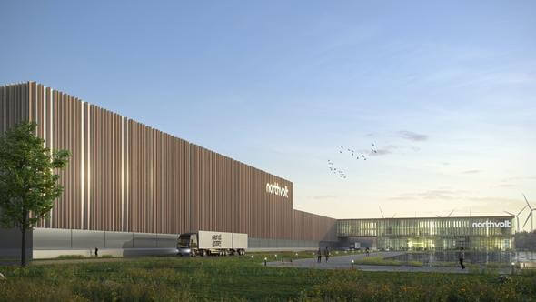 Die geplante Gigafabrik in Heide soll ab dem kommenden Jahr gebaut werden (Bild: Northvolt)