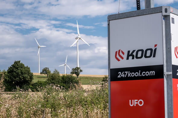 Kooi Security präsentiert auf der WindEnergy Hamburg mobile Videoüberwachungslösungen zur Absicherung von Windkraft-Baustellen (Bild: Kooi Security)