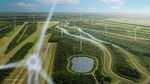 Mercedes-Benz plant Windpark auf seinem Testgelände im norddeutschen Papenburg 