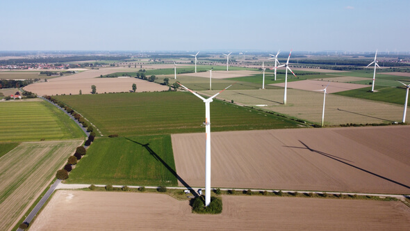 Feldtest mit Novaflex BladeUp auf 1,3 MW-Turbine bei Ilsede in Niedersachsen (Bild: BASF)