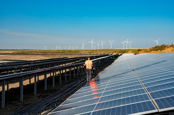 RWE indeland Solarpark; Quelle: RWE