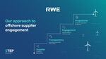 RWE unveils supplier initiative to unlock business opportunities from offshore wind growth and investment