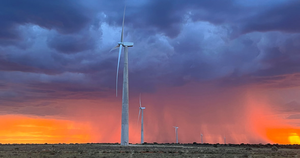 Wolf ist bereits das zweite von JUWI entwickelte Windenergie-Projekt, das im Rahmen des Renewable Energy Independent Power Procurement Programme verkauft wurde - das erste, der 138-MW-starke Windpark Garob, ging 2021 ans Netz (Bild: JUWI)