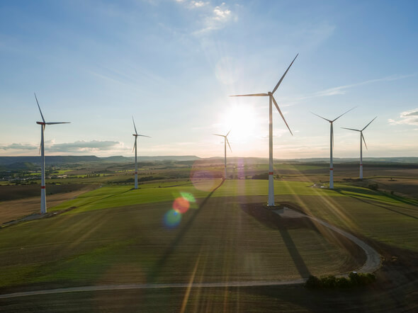 Nach der Inbetriebnahme im ersten Quartal 2024 wird der VSB-Windpark Vockenrod die hessische Energiewende kräftig voranbringen (Bild: VSB)