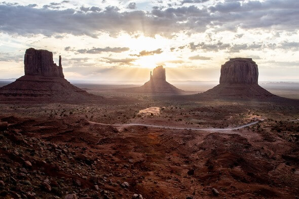 Monument Valley lies within the Navajo Nation and is administered by the Navajo tribe. (Image: Pixabay)