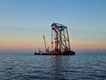 Van Oord installs first monopile at Baltic Eagle offshore wind farm 