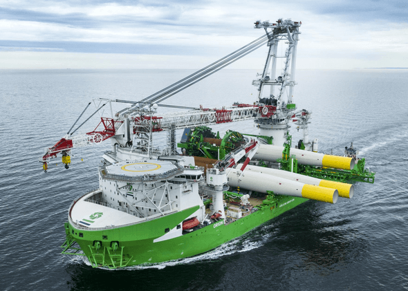 The vessel Orion (Image: DEME Offshore)