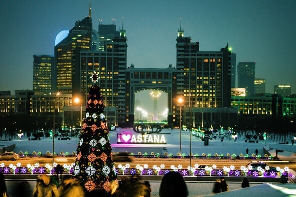 Astana ist die Hauptstadt Kasachstans und nach Almaty mit 1,35 Millionen Einwohner*innen die zweitgrößte Stadt des Landes (Bild: Pixabay)