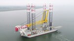 World’s largest jack-up vessel arrives to begin building world’s largest offshore wind farm