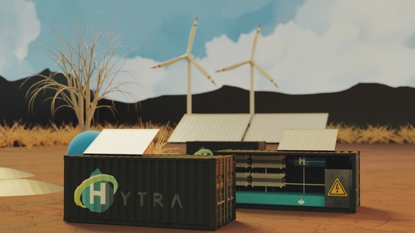 Projekt-Partner in HyTrA (Hydrogen Tryout Areal): Fraunhofer IWU, Texulting GmbH; UMSTRO GmbH; zusätzlich in HygO (Hydrogen & Oxygen Biotop Namibia): Haver & Boecker OHG; Krenkel Abwassertechnik GmbH (Bild: Fraunhofer IWU)