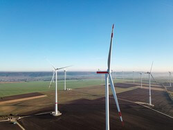 Windpark Roldisleben-Olbersleben (Bild: Flightseeing)