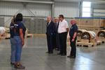 U.S. President Joe Biden visits Ingeteam's Milwaukee plant