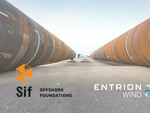 Sif Netherlands signs MOU with Entrion Wind to partake in the demonstration project of the FRP monopile