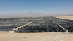 Mainstream’s solar PV farms in Chile which is almost identical in size (100MW) to this in South Africa 