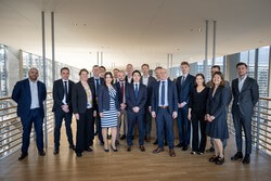  Representatives of European Energy and Mitsubishi HC Capital seal the new Danish-Japanese partnership. © European Energy A/S