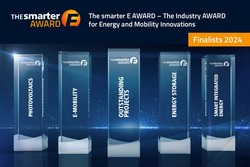 The finalists for The smarter E AWARD 2024 have been announced in the five categories © Solar Promotion GmbH