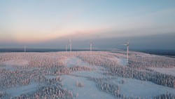 Lumivaara in Finland, one of the Energiequelle GmbH wind farms realized in 2023 © Energiequelle GmbH