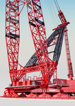Mammoet begins assembly of world’s biggest land-based crane