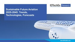 Image: Sustainable Future Aviation 2025-2045: Trends, Technologies, Forecasts - Report ©IDTechEx