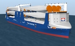 Concordia Damen - Offshore Wind RoRo vessel Rotra Futura (1 of 2 vessels) launched