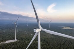 Der Windpark Juurakko in Finnland © Ulrich Mertens Atelier für Kunst und Fotografie