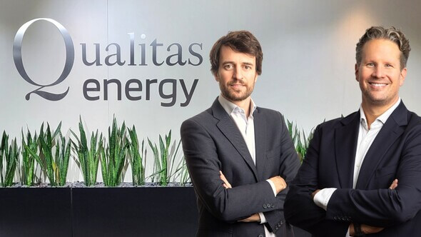 Johannes Overbeck leitet seit dem 1. Januar 2025 neben Borja Caruana das Deutschlandgeschäft der Qualitas Energy (v.r.n.l.) © Qualitas Energy