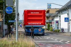 Delta 4000 Transport der Gondel © Nordex SE