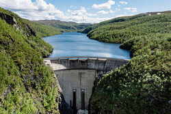 Photo of Altadammen/Alta Dam in Norway. Credit: Pixel & Co