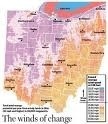 Ohio Wind Map