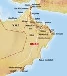 Oman - Wind power potential in coastal areas in the southern part of the country and in the mountains north of Salalah