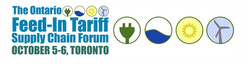 The Ontario Feed-In Tariff Supply Chain Forum