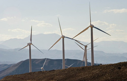 Wind energy in Iran / Wind Farm in Manjeel
