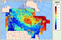 Overview of Canadian Wind Speeds for Wind Turbines