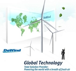 DeWind turbines installed in Texas